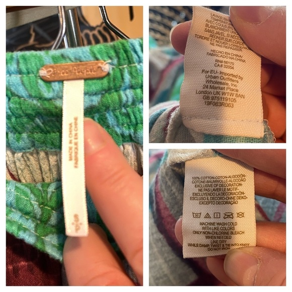 Free People Floral boho swingy skirt - Picture 16 of 16